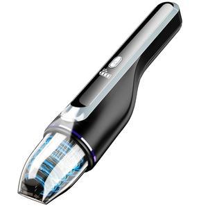 [미국배송] DRECELL 휴대용 진공청소기 브러시리스 모터 및 14000PA 강력한 흡입력을 갖춘 자동차 1.2LBS 경량 LED 라이트 홈 오피스 애완동물 털용 슬림 미니 진공청소기