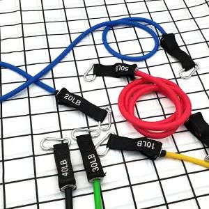 헬스 웨이트용품 튜빙밴드 150LB 홈트레이닝 라텍스 근력운동 스트레칭 고무 밴드