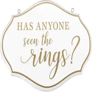 릴리안 로즈 링 베어러 베개 대체 반지 기호는 어디에 있나요