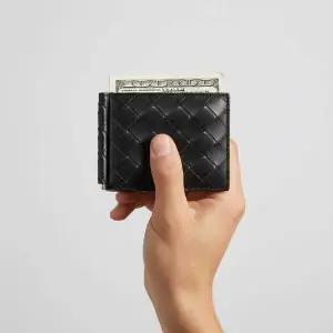 [보테가베네타]인트레치아토 블랙 머니클립 지갑 592626 VCPQ4 8803 151632310