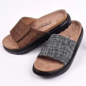 찍찍이 슬리퍼 데일리 남자 실내화 발편한 샌들 신발 JVz6+2OGW