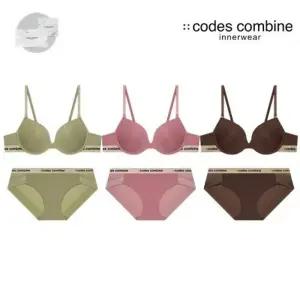 [백화점 정품] 코데즈컴바인 이너웨어 [선물포장]베이직[브라3 팬티3]세트CEWBRBP961KHPKBR