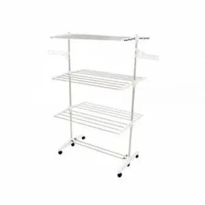 [생활] 고급형 이동접이식 빨래 건조대 6단 빨래밀리기