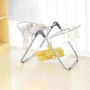 [생활] 미니 접이식 빨래건조대 실내 수건 걸이 행거