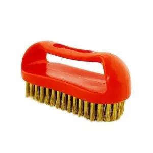 [생활] 브러쉬 녹제거 솔 철제 청소브러쉬 신주 금속 먼지 제거 땅콩형