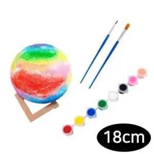 [Deco] 아이방무드등 달님 무드등 18cm 컬러링 만들기 키트