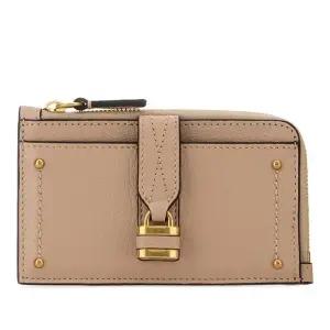 파우더 핑크 가죽 스몰 코인 지갑 CH26SP915O37 6I4