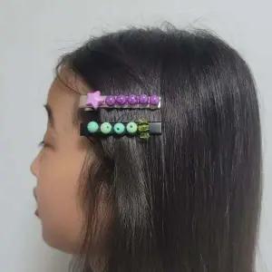 USH-049 여성 집게핀 삼각 고급 헤어 예