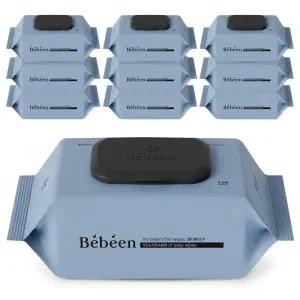 베베앙 물티슈 스탠다드 대용량 캡형 120매 10팩