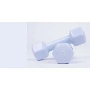 아이워너 뷰티 육각 덤벨 3kg 스카이블루 (2개입) 숙련자용덤벨 웨이트 헬스 홈트 팔운동 근력운동