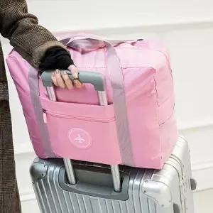 캐리어 가방 보스턴백 결합 사이드 메쉬포켓 여행용 여행가방 캠핑가방 운동가방