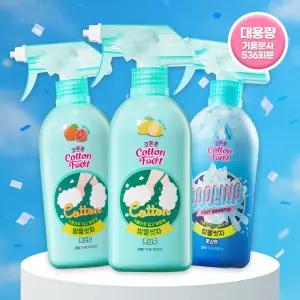 온더바디 발을씻자 코튼 풋샴푸 대용량 510ml 3종 택1(레몬/자몽/쿨링)