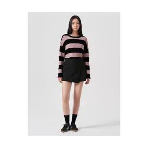 에잇세컨즈 8SECONDS 폴리 미니스커트 블랙 1632953