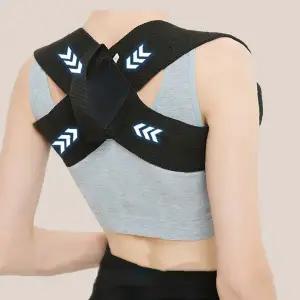 등 허리 어깨 교정 밴드 자세 보정 스트랩 굽은 등 펴기 척추 정렬 일자 목