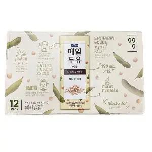 매일두유 99.89 (190ml X 12입) 아이스박스포장