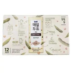 매일두유 99.89 (190ml X 12입) 아이스박스포장