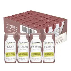 상하목장 매일 코코아 유기농 멸균우유 125ml 24팩