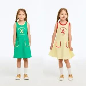 [갤러리아] 베네통키즈   26S/S 와플민소매원피스(2컬러)  QAOP16631