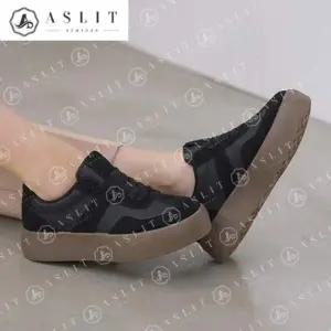 [애슬릿] 통굽 스니커즈 독일군 키높이 여성 운동화 발 편한 4cm