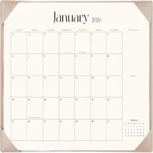 책상 매트가 있는 투타족 대형 캘린더 2026-2027 2026년 1월부터 2027년 6월까지 데스크 18개 월정일 패드