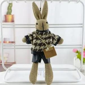 ( )캐릭터키링 봉제인형 고리 토끼 자동차키홀더 가방악세사리 가방키링 가방장식