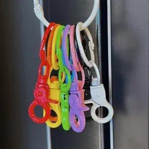 랍스타고리 컬러 키링 5p 9색상 키링 타고리 컬러 오링
