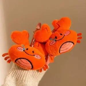 (선택 꽃게 인형키링)인형키링 꽃게 홍게 꾸안꾸 대게 특산품 기념 가방고리 인형 열쇠고리 꽃게