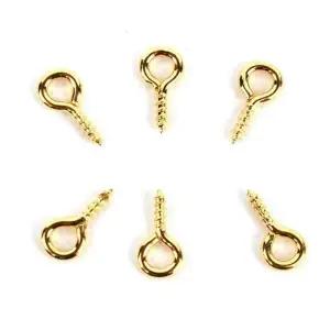 ( )키링 부자재 골드 9자핀 100개입 미니어처키링