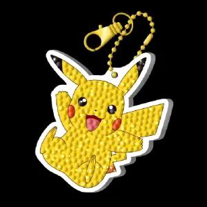 ( )DIY 보석십자수 키링 스터 피카츄 6x7.5