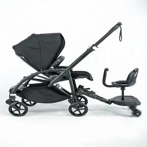 유모차 발판 풋레스트 발받침 연장 거치대 발 페달 여행 필수품 포켓 둘째 아이 필수품보행기 옷걸이가 있