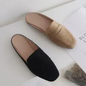 블래 브라운 스웨이드 블로퍼 2컬러 225-265mm 가을구두 아쿠아샌들 신발단화