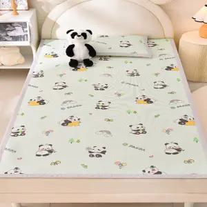 유모차 시트 매트 패드 커버 아이스 실크 쿨링 70x170cm 조립식 침대 초등학생 낮잠용 유치원용 라탄 에어