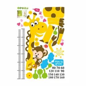 키재기 스티커 기린 키재기소품 키재기자 키재기벽걸이 아이키재기 키재기벽장식 아기키재기 키재기줄자