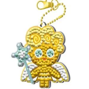 ( )보석십자수 키링 쿠키런 천사맛 쿠키 6X7