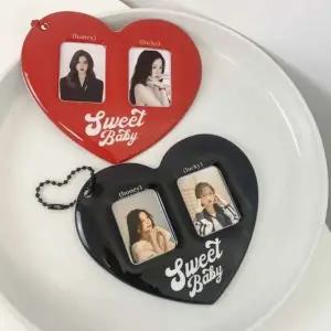 최애 아이돌 증명 증사 사진 키링 키 홀더 가방 앨범 포카 액자 열쇠고리 차키 말랑