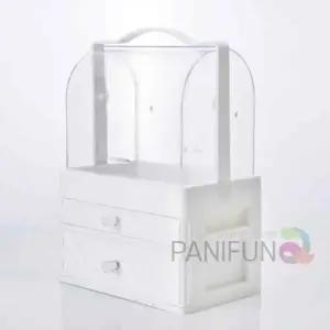 2단서랍 화장품정리함 팩트정리함 화장품함 소품함 화장대트레이 메이크업정리함