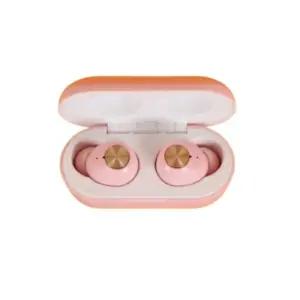 몬스타기어 블루투스 이어폰 핑크 무선충전 버즈 경량