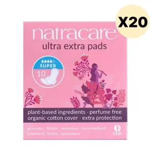 나트라케어 생리대 중형 울트라 엑스트라 10매 X 20