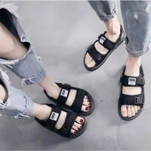 남녀 여름 스트랩 버클 캐주얼 샌들 샌달 발등 조절 쪼리 조리