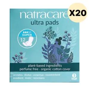 나트라케어 대용량 생리대 중형 울트라 패드 14매 X20