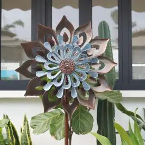 대형 바람개비 옥상 숟가락 꾸미기 데코 야외 공작새 장식