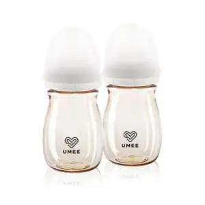 유미 아기 배앓이 방지 젖병 백일 선물 260ml 화이트