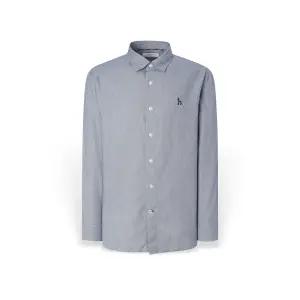 헤지스 남성 마이크로 체크 긴팔셔츠 HZSH5C331N222379290922254989