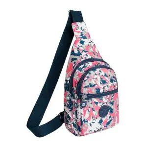 페인트핑크- 매력적인 패턴 외출 슬링백 크로스 가방 등산힙색 웨이스트백 등산보조가방
