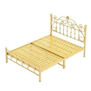 조립식 철제 침대 북유럽 프레임 깔판 데이베드 침대프레임 베드 퀸 원룸