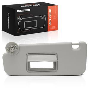 쉐보레 소닉 2012-2020, 스파크 2013-2016과 호환되는 A-프리미엄 드라이버 좌측 선바이저 - 베니티 라이트 없음, 미러, 그레이 컬러 P95327509를 대체합니다