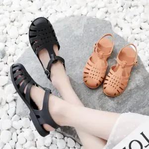 여성 신발 3컬러 비치 젤리샌들 젤리슈즈 피셔맨 여름 쪼리 조리 다우리협력업체02