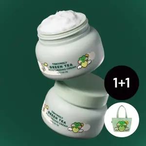 (2개) [미니니 에디션] 그린티 수분 크림 100ml(+미니니 에코백)