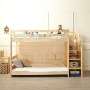 에보니아 미키 벙커침대 2층침대 키높이 싱글/슈퍼싱글/매트선택