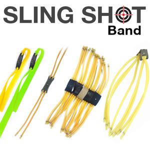 전문가용 새총 고무줄 광폭 두줄 세줄 네줄 7가지